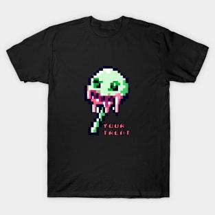 The Hungry monster candy pixel art T-Shirt